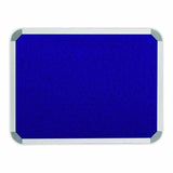 Info Board (Aluminium Frame – 900 × 600mm – Royal Blue)