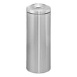 Innovation Stainless Steel Standing Ashtray with Galvanised Ash Holder – BRUSHED STAINLESS STEEL