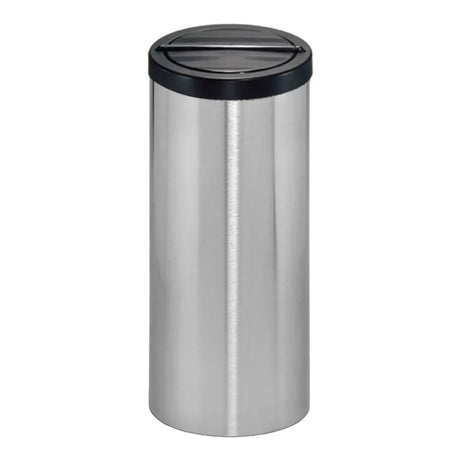 Innovation Stainless Steel Standing Litter Bin – BRUSHED STAINLESS STEEL