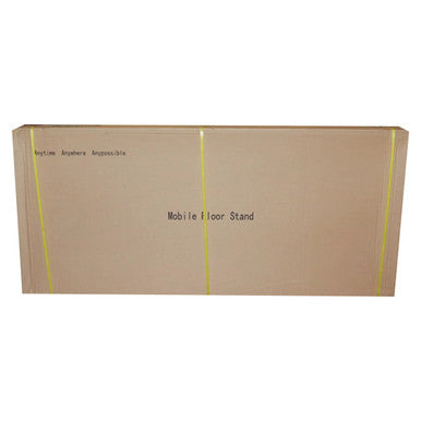 Interactive Touch Panel Mobile Stand IW7102, Cardboard Packaging for a Mobile Touchscreen Display Stand.