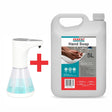 Janitorial Desktop Soap Dispenser + Hand Soap (JA0502DG + JA0401HS)