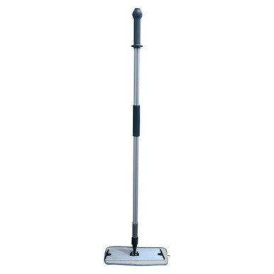 Janitorial Microfibre Floor Sweeper Mop JA0204, Lightweight Adjustable Floor Sweeper with a Microfiber Cleaning Head and Extendable Handle for Efficient Floor Cleaning.