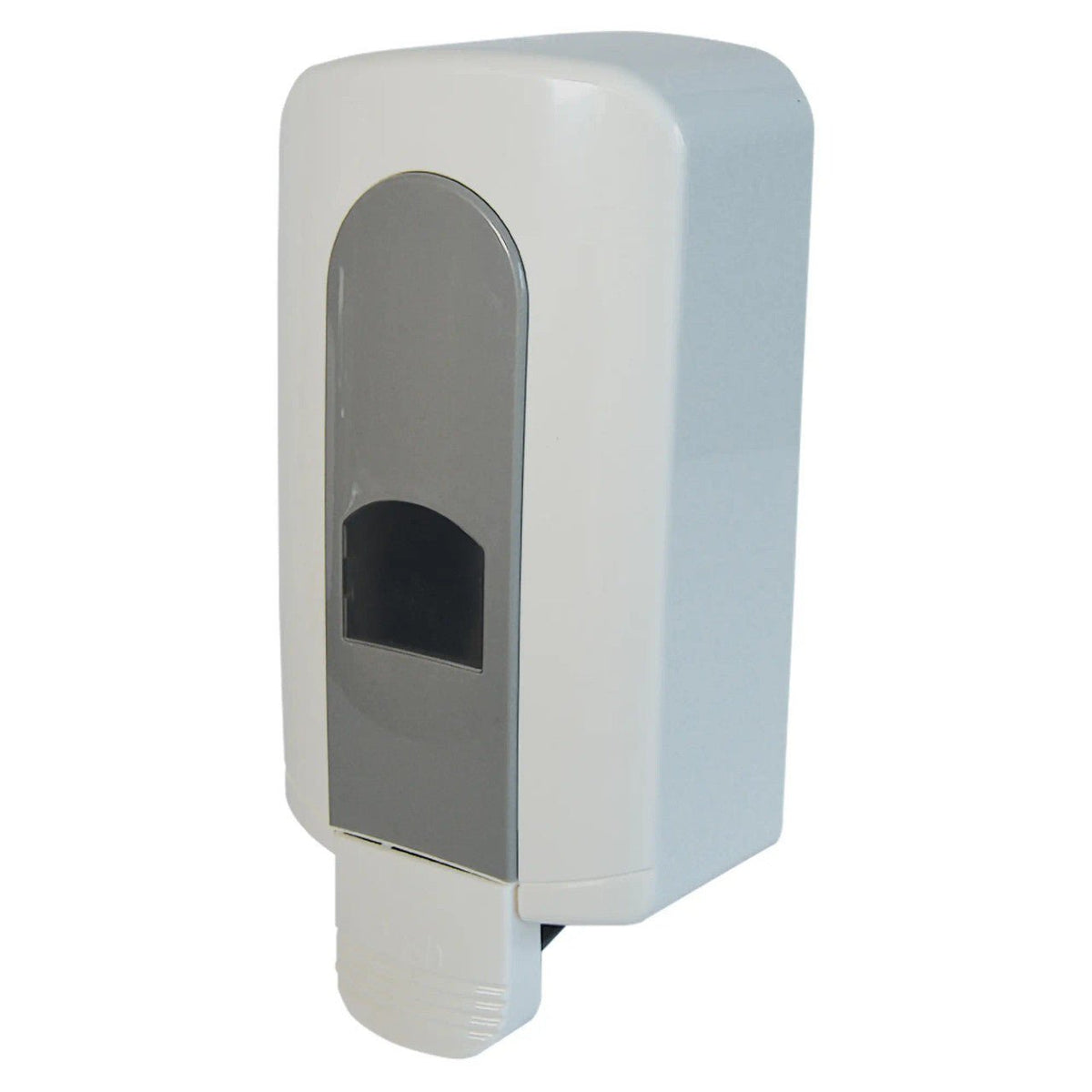 Janitorial Wall Mounted Soap Dispenser (Manual – 500ml – White/Grey – Gel Pump)