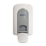 Janitorial Wall Mounted Soap Dispenser (Manual – 500ml – White/Grey – Spray Pump)