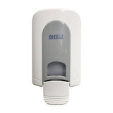 Janitorial Wall Mounted Soap Dispenser (Manual – 500ml – White/Grey – Spray Pump)