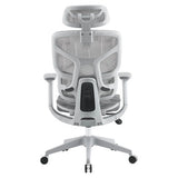 Jankz Body Balance High-back Office Chair, Ergonomic Office Chair with a Breathable Mesh Backrest, Adjustable Headrest, Armrests, and a Cushioned Seat, Suitable for Comfortable Long Working Hours.