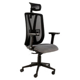 Kite Mesh High-back Office Chair Sac-HCH-Kit, Ergonomic Office Chair with Mesh Backrest, Adjustable Headrest, and Cushioned Seat for Comfort and Support.