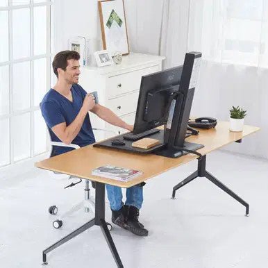 KM003 Sit-Stand Desk Converter - Office Stock Group