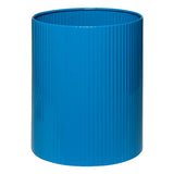 300 mm Fluted Waste Paper Bin Without Flip Top Lid
