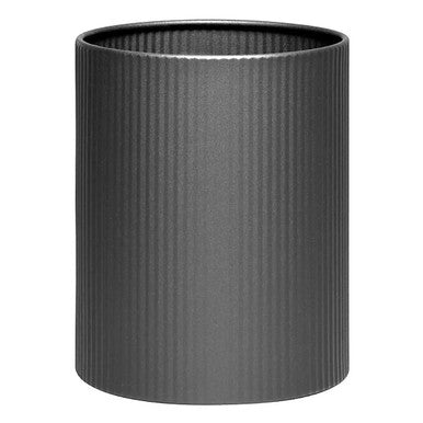 300 mm Fluted Waste Paper Bin Without Flip Top Lid