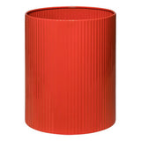 300 mm Fluted Waste Paper Bin Without Flip Top Lid