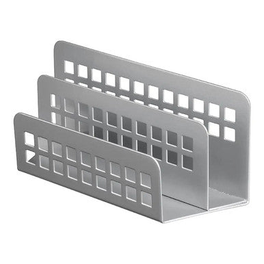 Square Punch Steel Letter Holder