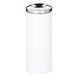 Life Innovation Mild Steel Standing Ashtray Litter Bin – WHITE