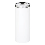 Life Innovation Stainless Steel Standing Litter Bin with Galvanised Bin Inner | Office Accessories | Office Stock