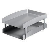 Life Steel Two-Tier Letter Tray