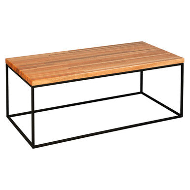 Lift Coffee Table Wood Butcher Block Top Large
