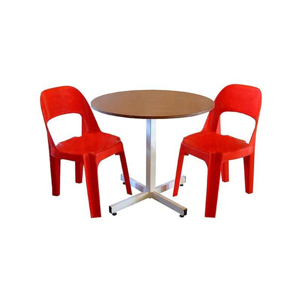 Local Manufactured Round Table with Supawood Top