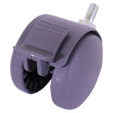 Lockable Castor Wheel AL0310, Wheel with Locking Mechanism and Sturdy Attachment Point for Mobility and Stability.