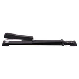 Long Reach Stapler 210 with Model ST2055B, Black Colour, Designed to Staple up to 20 Pages, Featuring Extended Reach for Easy Document Stapling.