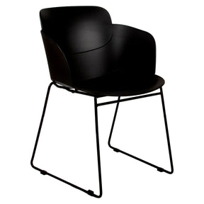 Lotus Sleigh Base Restaurant Chair