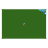 Magnetic Chalk Board, 1500 x 1200 mm Green Chalkboard with Metal Frame for Classroom or Office Use.