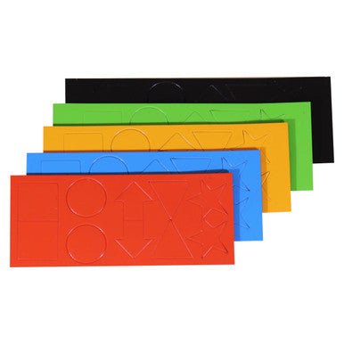Magnetic Flexible Shapes (15mm – 50 Pack – Assorted)