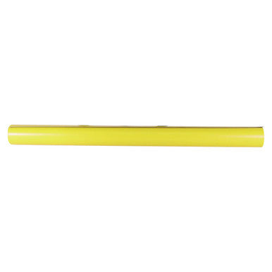 Magnetic Flexible Sheet, 1000 x 610 mm - Yellow, Product Image Showing a Long, Flexible, Yellow Magnetic Sheet Used for Advertising or Display Purposes.
