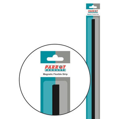 Magnetic Flexible Strip (1000 × 10mm – Black)