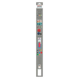 Magnetic Flexible Strip (1000 × 15mm – Black)