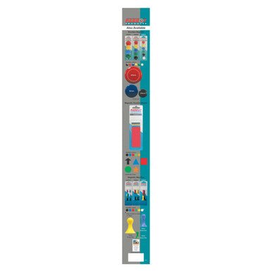 Magnetic Flexible Strip (1000 × 15mm – Green)