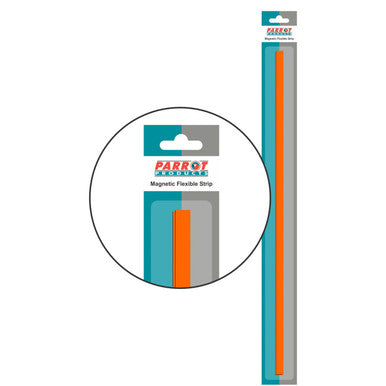Magnetic Flexible Strip, Orange 1000 x 15 mm BA1115O for Versatile Magnetic Applications.