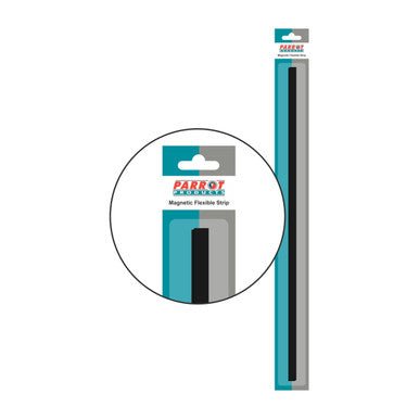Magnetic Flexible Strip (1000 × 20mm – Black)