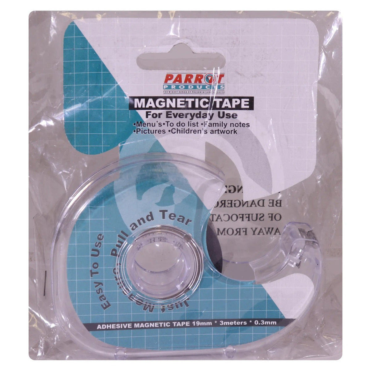 Magnetic Flexible Tape S/Adhesive (3m × 19mm × 0.3mm)