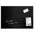 Magnetic Glass Board Plain (Large) – Black