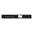 Magnetic Glass Strip – Black