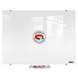 Magnetic Glass Whiteboard (900 × 600mm)