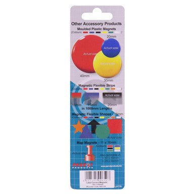 Magnetic Label Carriers (20 × 60mm – 10 Pack)
