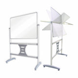 Parrot Products Magnetic Revolving Whiteboard (1500*900mm) & 1500mm Leg Set