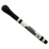 Magnetic Whiteboard Marker with Eraser (Black Single)