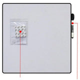 Magnetic Whiteboard Tile (355 × 355mm – Black)
