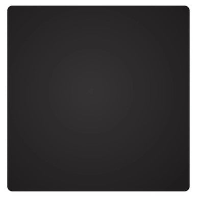 Magnetic Whiteboard Tile, 355 x 355 mm Black Surface for Writing and Display.