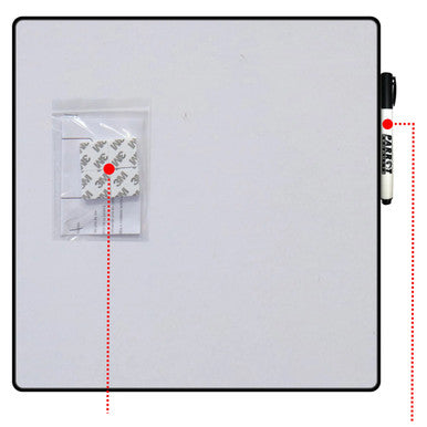 Magnetic Whiteboard Tile (355*355mm - Black)