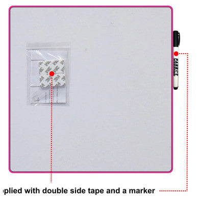 Magnetic Whiteboard Tile (355*355mm - Pink) - Additional View 3