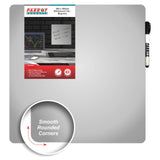 Magnetic Whiteboard Tile (355*355mm - Silver)