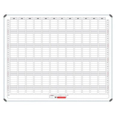 Magnetic Year Planner (1500 × 1200mm)