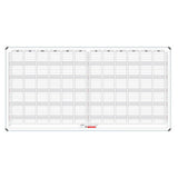 Magnetic Year Planner (2400 x 1200 mm) BD5176, Large Indoor Magnetic Calendar for Planning the Entire Year with Organised Months and Days.