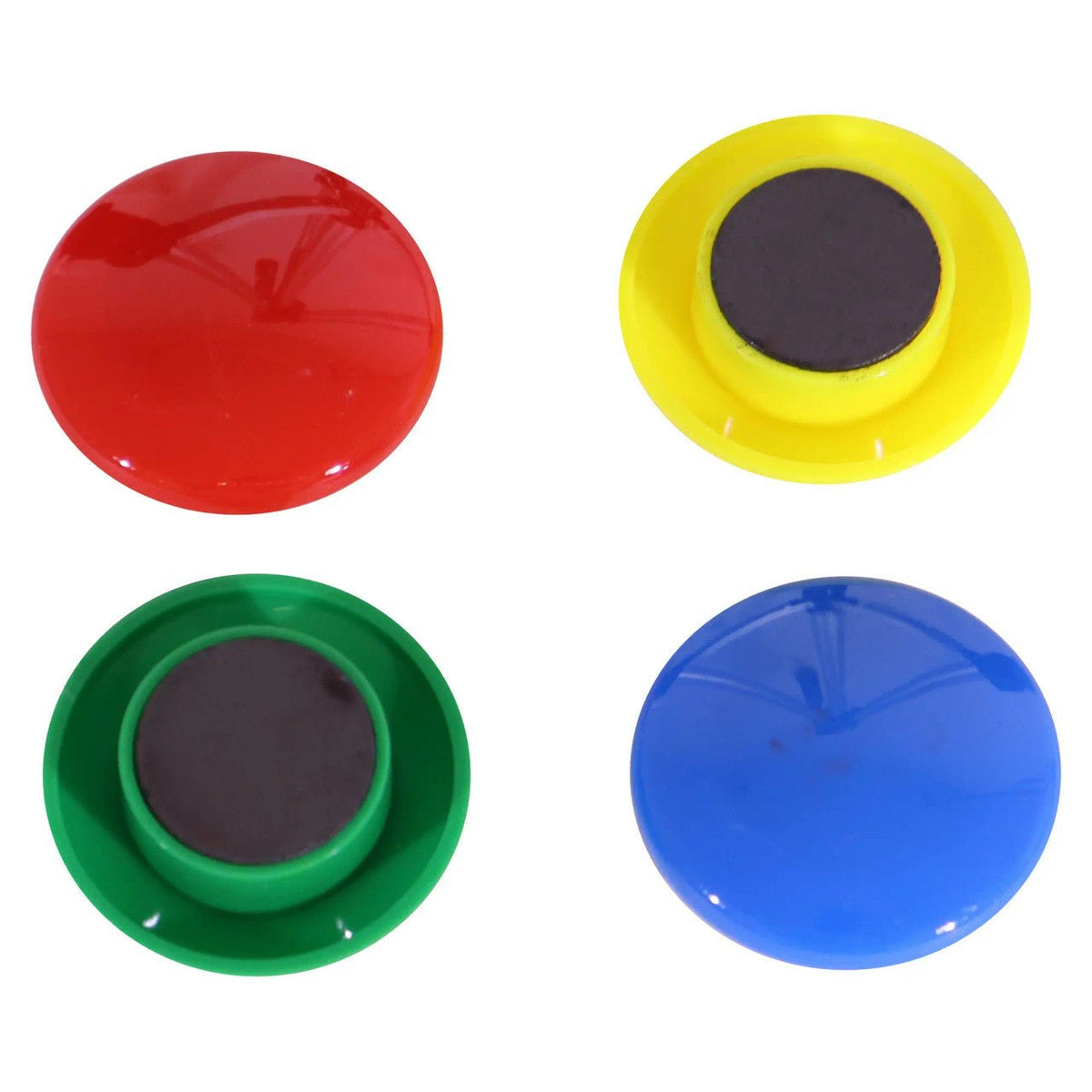 Magnets Circle (4 Per Card – Assorted – Size: 40mm)
