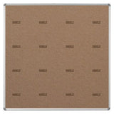 Map Board – Africa (1230 × 1230mm – Magnetic White)