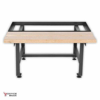 Meranti Steel Locker Bench That Accommodates Four Lockers | Steel Furniture | Office Stock