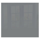 Decorative Glass Wall Tile (598 X 650 X 6mm) Metallic Silver